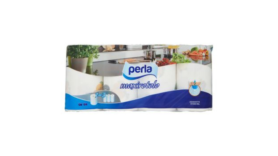 Perla, Maxirotolo asciugatutto 2 veli