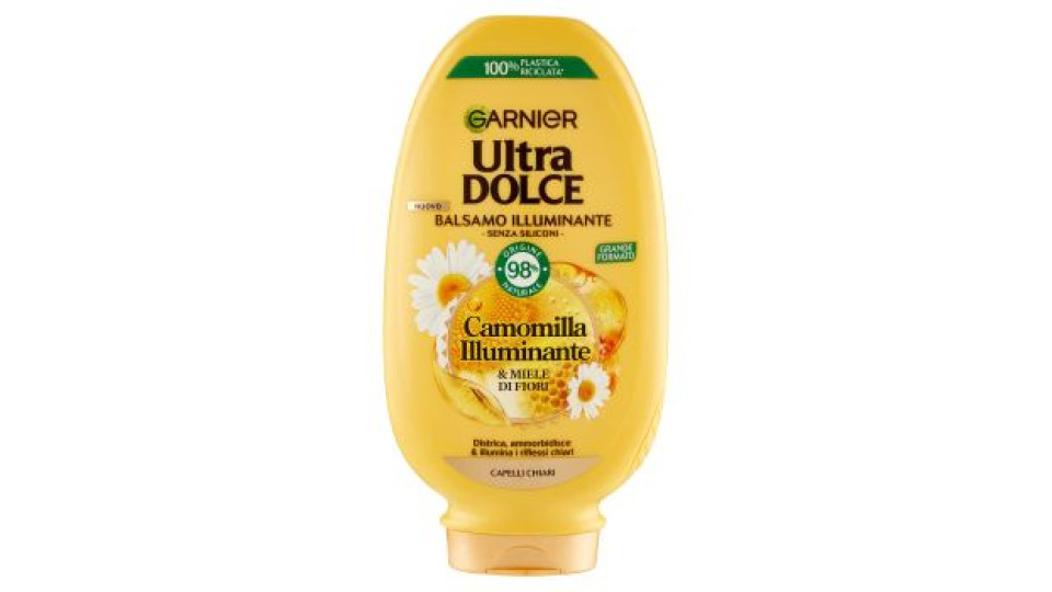 Garnier, Ultra Dolce all'estratto di camomilla e miele per capelli chiari balsamo