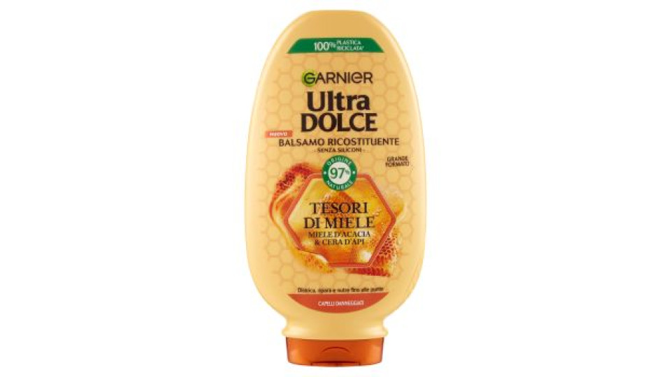 Garnier, Ultra Dolce Ricostituente Tesori di miele con pappa reale e propoli balsamo