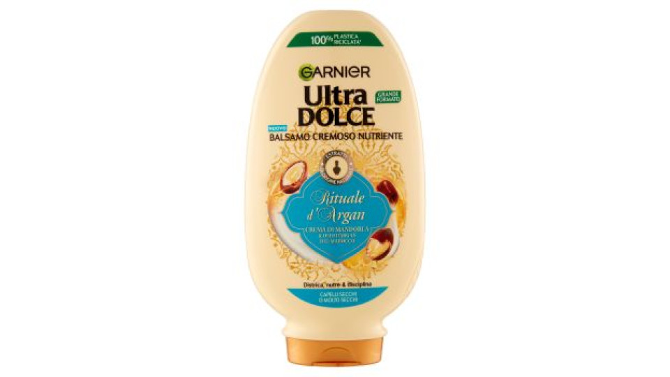 Garnier, Ultra Dolce Il balsamo Meraviglioso all'olio d'argan e di camelia per capelli secchi balsamo