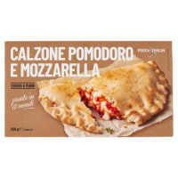 Pizza Italia, calzone pomodoro e mozzarella surgelato