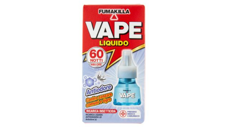 VAPE Liquido Antiodore Ricarica 36 ml