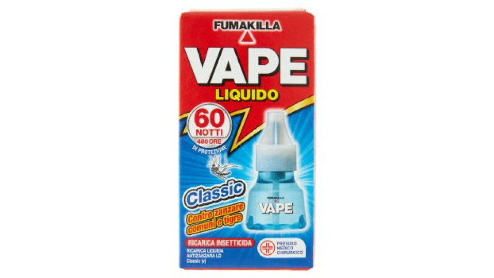 VAPE Liquido Classic Ricarica 36 ml