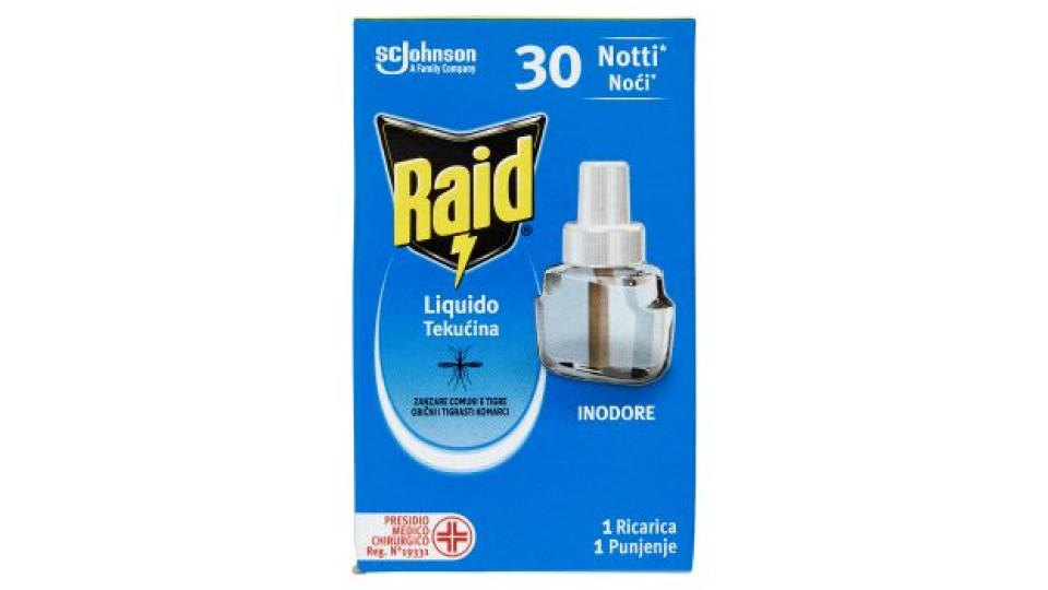 Raid Liquido Ricarica
