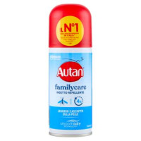 Autan Family Care Spray Secco Insetto Repellente e Antizanzare Tigre e Comuni, 1 Confezione da