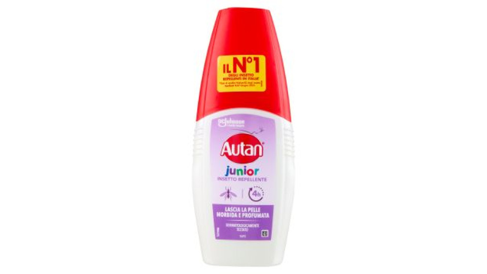Autan Junior Vapo per Bambini Oltre 2 Anni Insetto Repellente e Antizanzare Tigre e Comuni,100ml