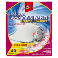 Super5 Foglietti Ammorbidenti per asciugatrice