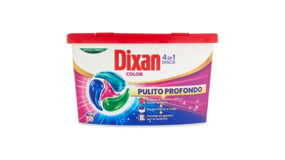 DIXAN Discs Color 28pz (462g)