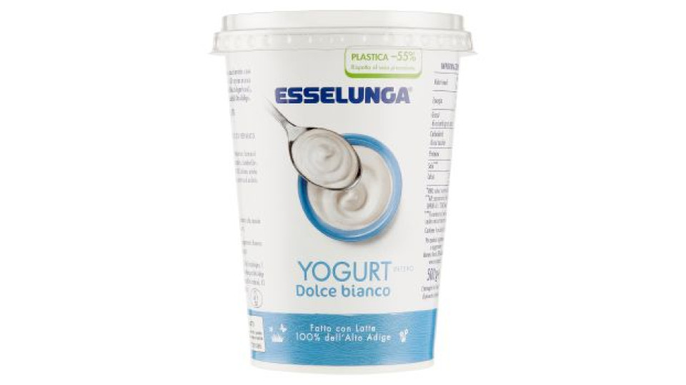 Esselunga, yogurt intero dolce bianco