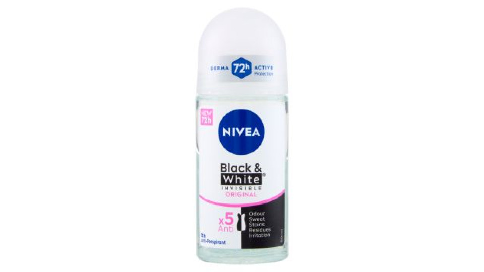 Nivea Black & White Invisible Original Anti-Perspirant 50 ml