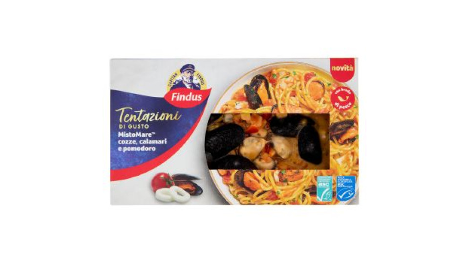 Findus Misto Mare Rosso con Cozze, Calamari, Totani e Pomodoro