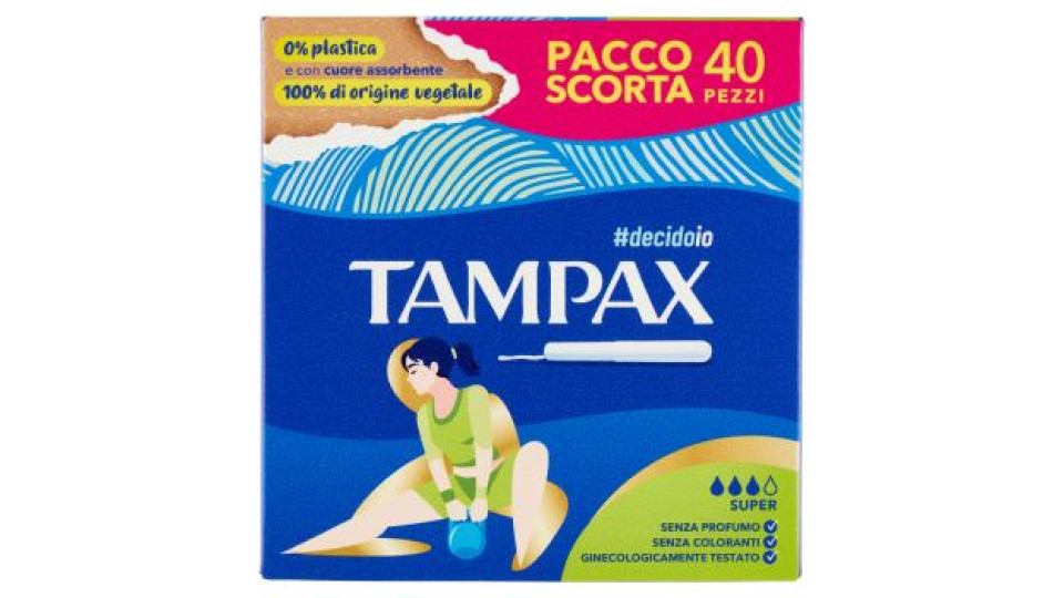 Tampax &Go Super x18