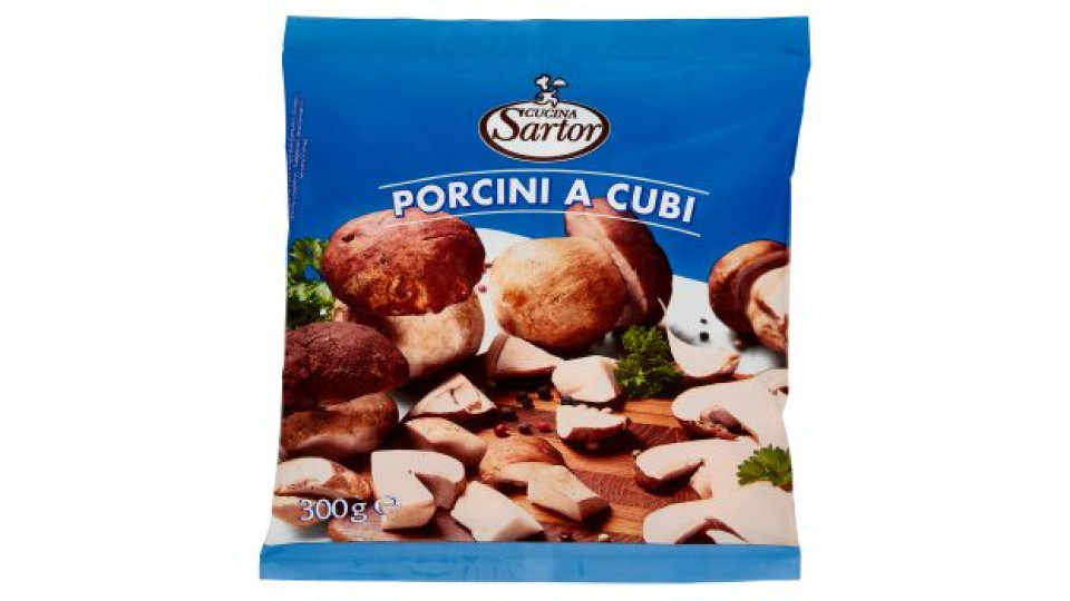 Porcini a Cubi Congelati