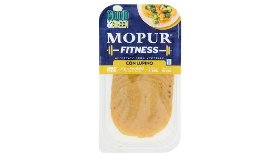 Good & Green Mopur Fitness Affettato 100% Vegetale al Gusto di Bresaola  90 g