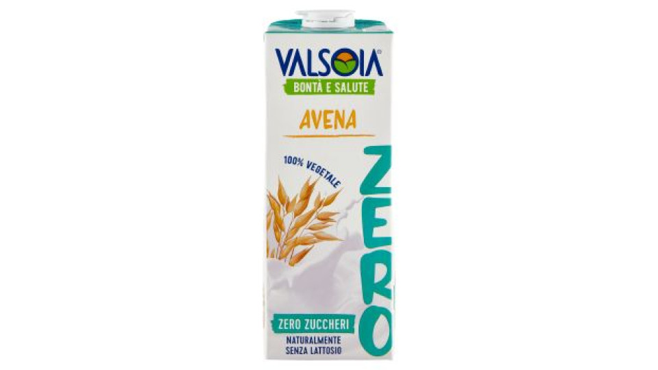 Valsoia Bontà e Salute Zero Zuccheri Avena 1000 ml