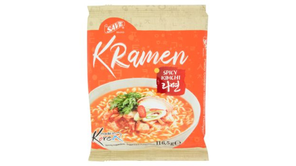 K Ramen Spicy Kimchi 116,5 g
