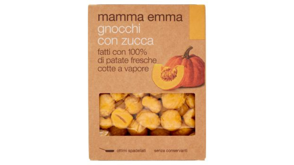 Mamma Emma, Gnocchi con zucca