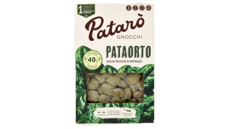 Gnocchi di patate agli spinaci Ecor