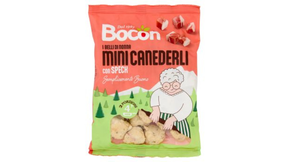 Bocon, Sfida alla nonna! Canederli mini allo speck