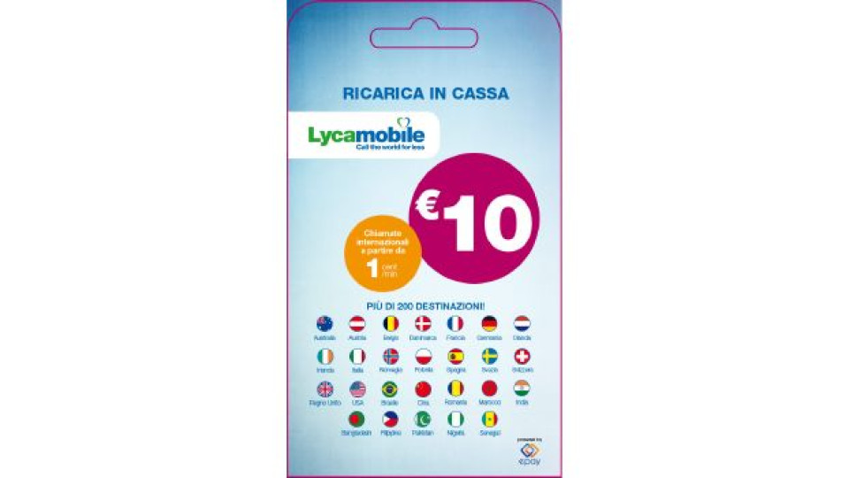 DIGI mobil Ricarica telefonica virtuale da