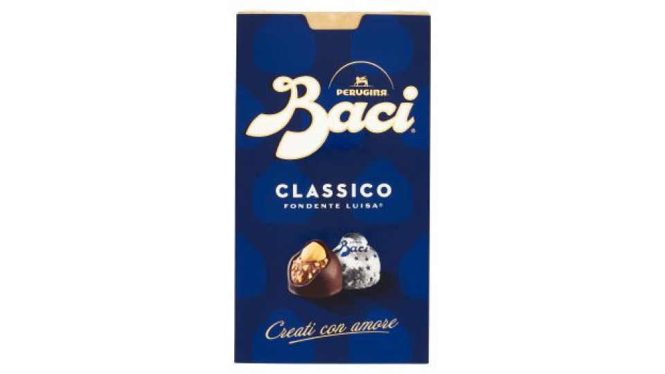 BACI PERUGINA CLASSICO Cioccolatini ripieni al gianduia e nocciola intera scatola