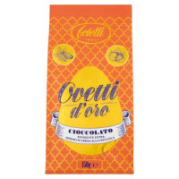 Feletti gli Ovetti di cioccolato extra fondente con cuore di crema nocciola