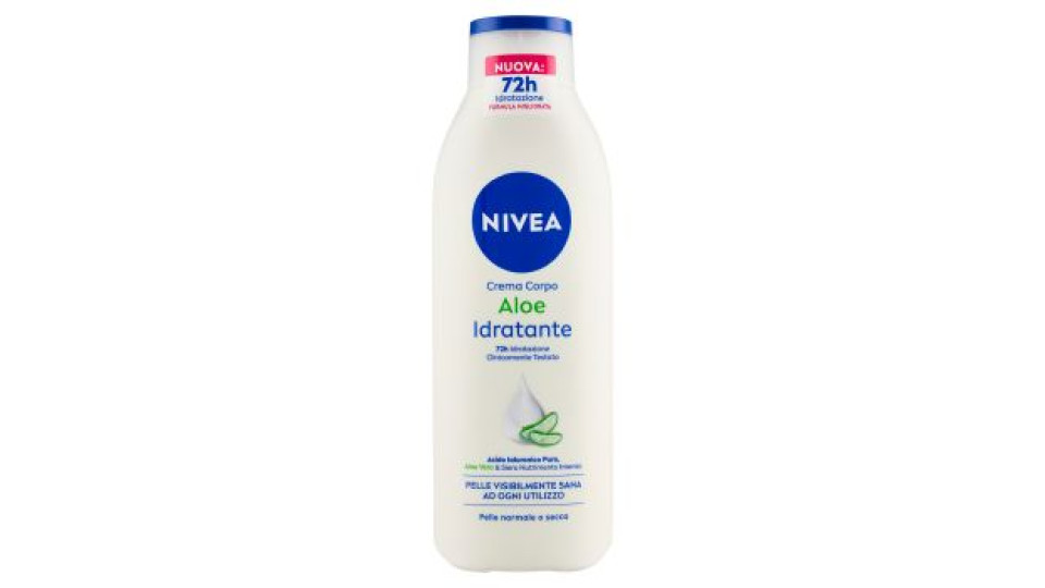 Nivea, Crema Corpo Aloe Idratante pelle normale o secca