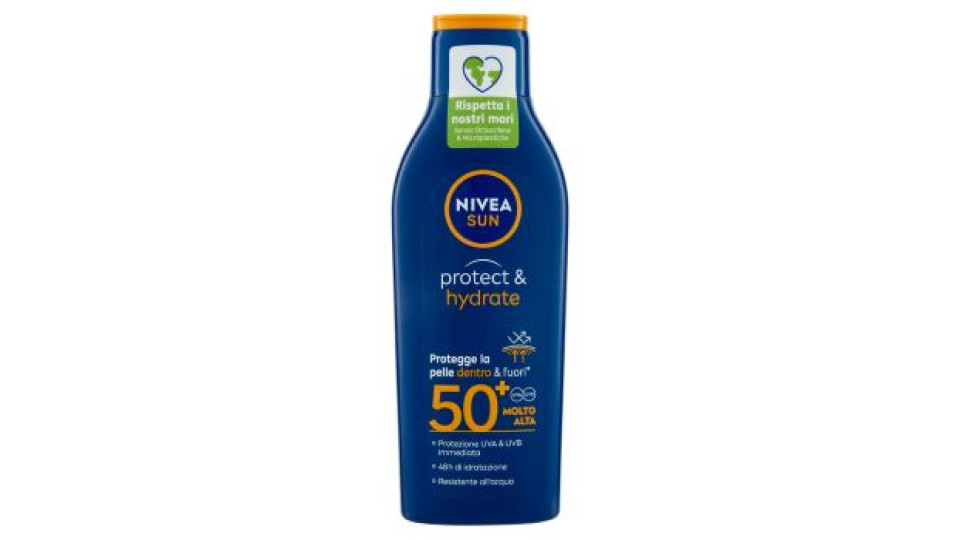 Nivea sun Kids protect & sensitive latte solare 50+ Molto Alta