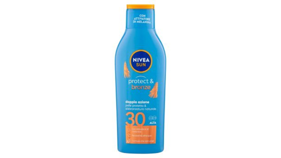 Nivea Sun protect & bronze Latte Solare FP 20 Media