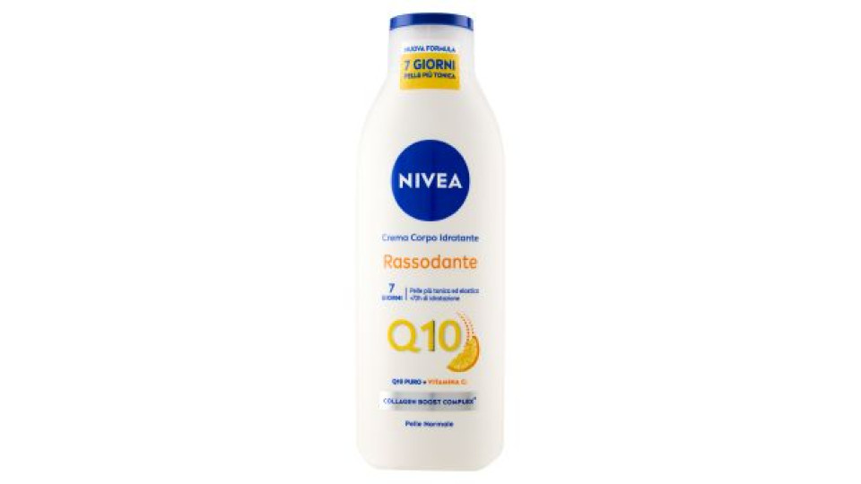 Nivea, Q10 Energy+ latte idratante rassodante pelle normale