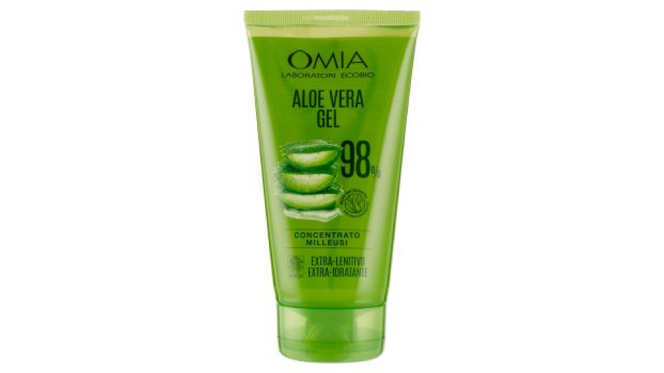Omia Laboratori Ecobio Aloe Vera Gel 98% Concentrato Milleusi 150 ml