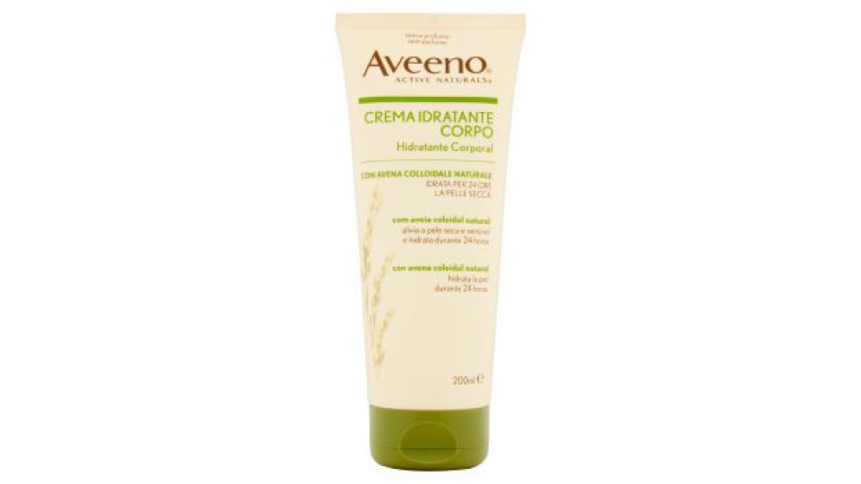 Aveeno, crema idratante corpo con avena
