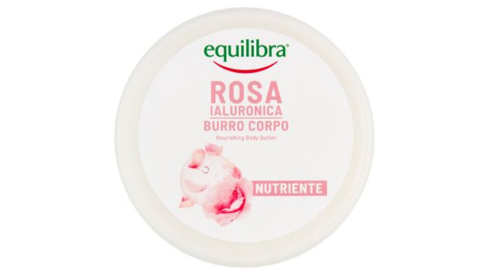 equilibra Rosa Ialuronica Burro Corpo Nutriente 300 ml