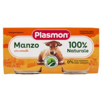 Plasmon omogeneizzato di manzo e pollo x2