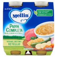 Mellin Pappa Completa Verdure, Pastina e Vitello