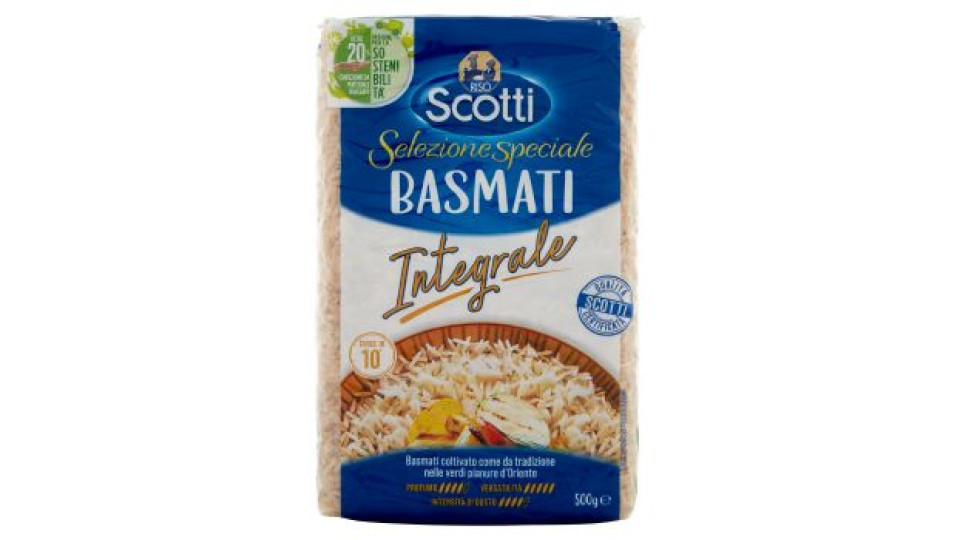 Riso Scotti - Basmati Integrale - Riso Basmati Pronto in 10'