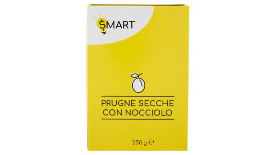 Smart, prugne secche con nocciolo