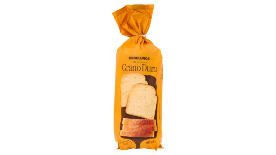Esselunga, pane morbido di grano duro