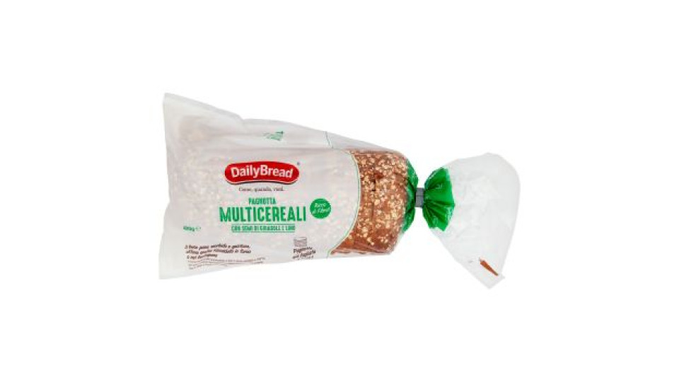 DailyBread Pagnotta Multicereali con Semi di Girasole e Lino 400 g