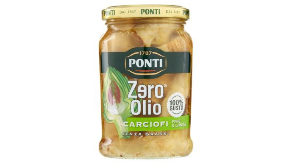 Ponti Zero olio Carciofi Pepe e Limone