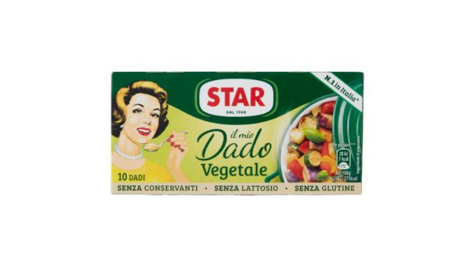 Star il mio dado vegetale 10 Dadi