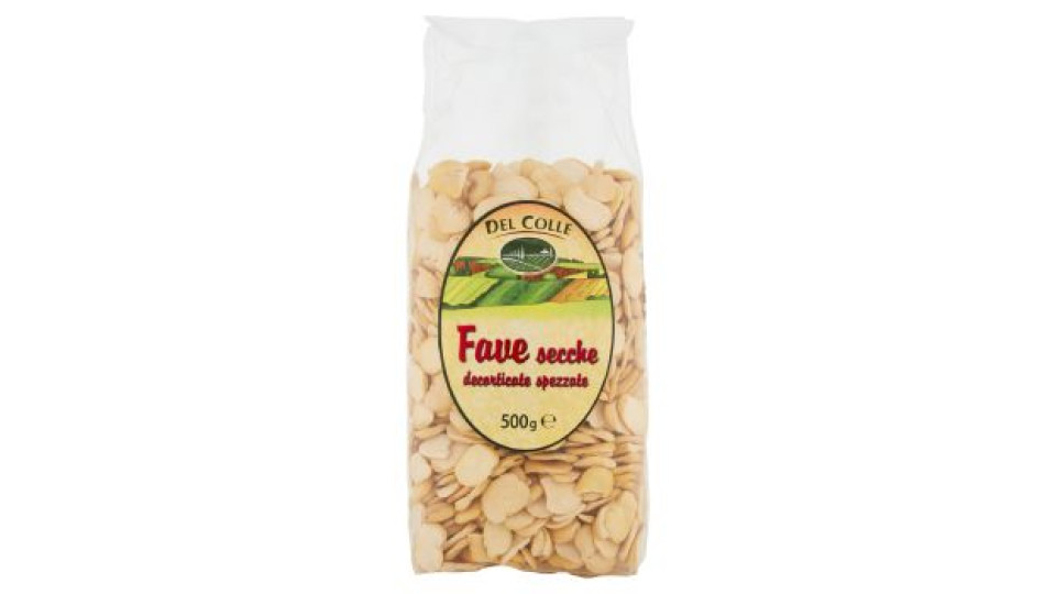 Del Colle, fave secche sgusciate