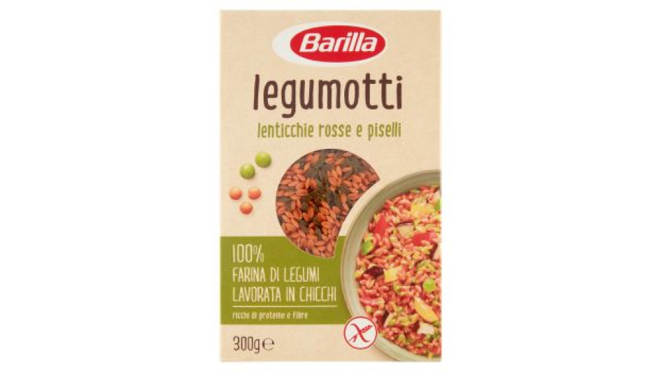Barilla Legumotti Lenticchie Rosse e Piselli