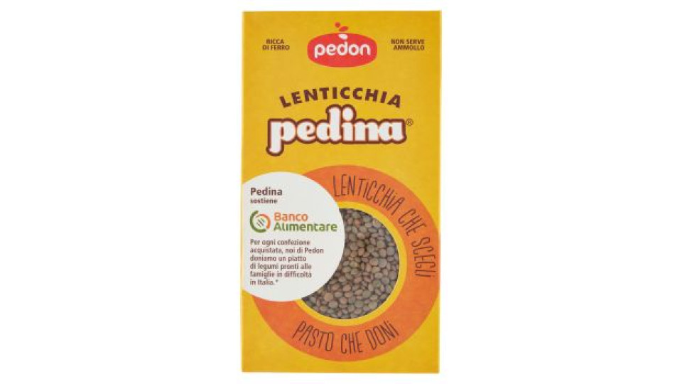 Pedon, lenticchia pedina