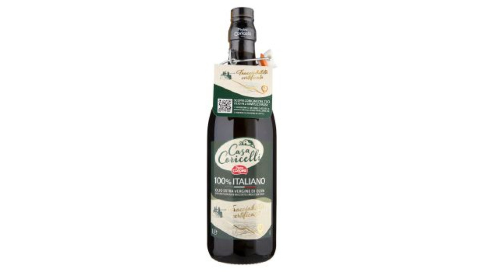 100% Italiano Olio Extra Vergine di Oliva