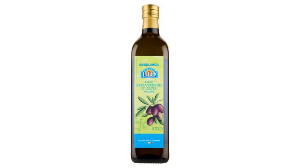 Esselunga Bio, olio extra vergine di oliva 100% italiano
