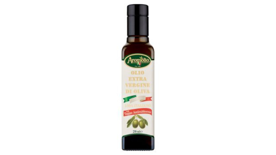 Aromolio, condimento di olio extra vergine di oliva e peperoncino