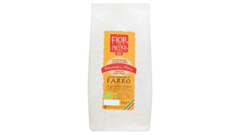 Fior di Pietra, farina integrale di farro da agricoltura biologica