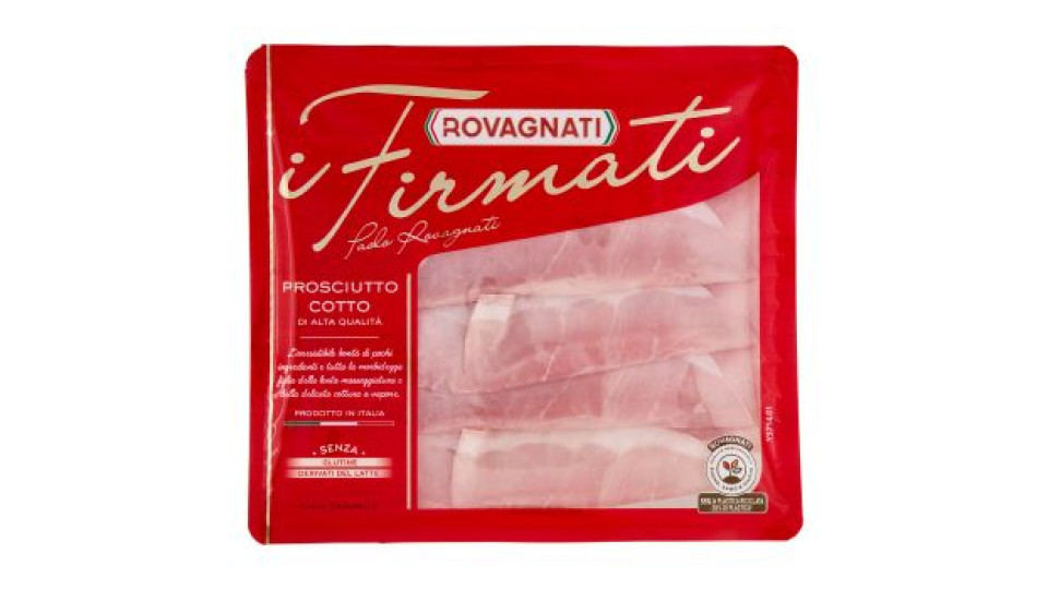 Rovagnati i Firmati Prosciutto Cotto di Alta Qualità