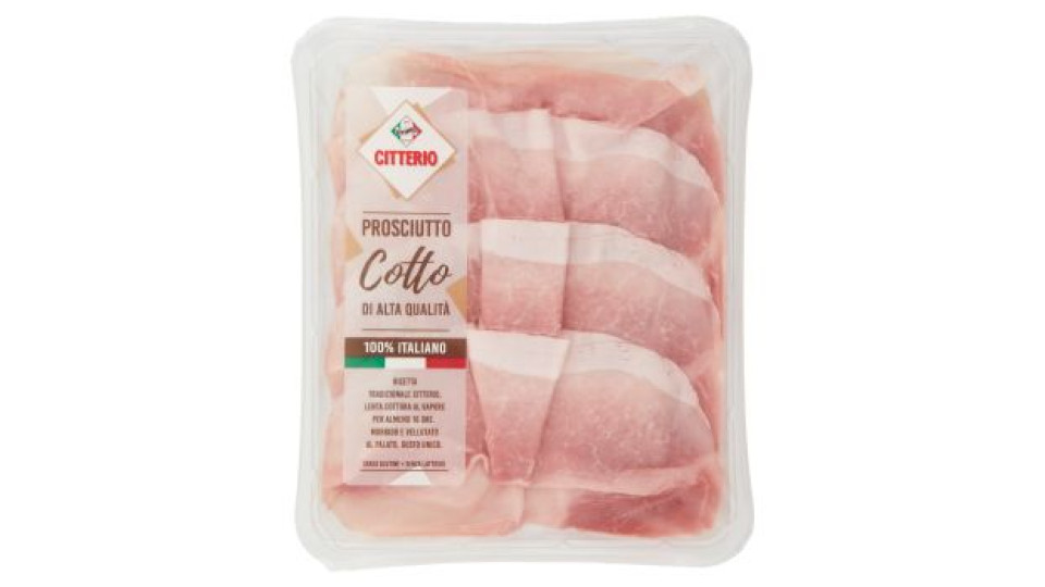 Citterio Bio Prosciutto cotto di alta qualità